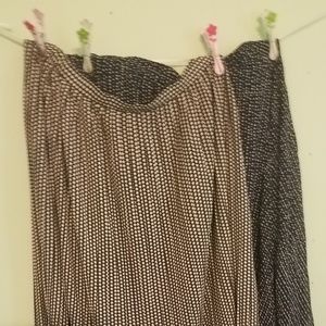 Pop Sugar Skirts - Two Pleated Skirts XL Pop Sugar Skirts - Two Pleated Skirts XL